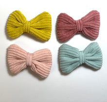 Load image into Gallery viewer, Cord Bow Clip