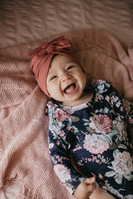 Load image into Gallery viewer, Three Bow Turban | Mauve