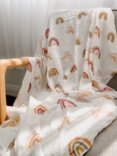 Load image into Gallery viewer, Rainbow Swaddle Blanket