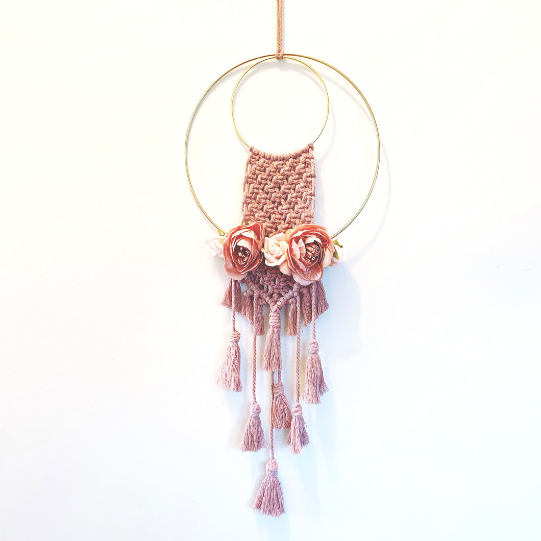 Mia Flower Macrame Hanging
