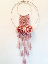 Load image into Gallery viewer, Mia Flower Macrame Hanging
