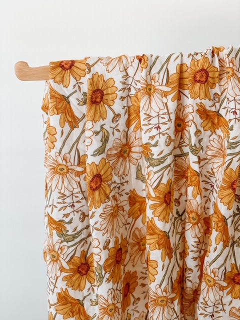 Daisy Swaddle Blanket