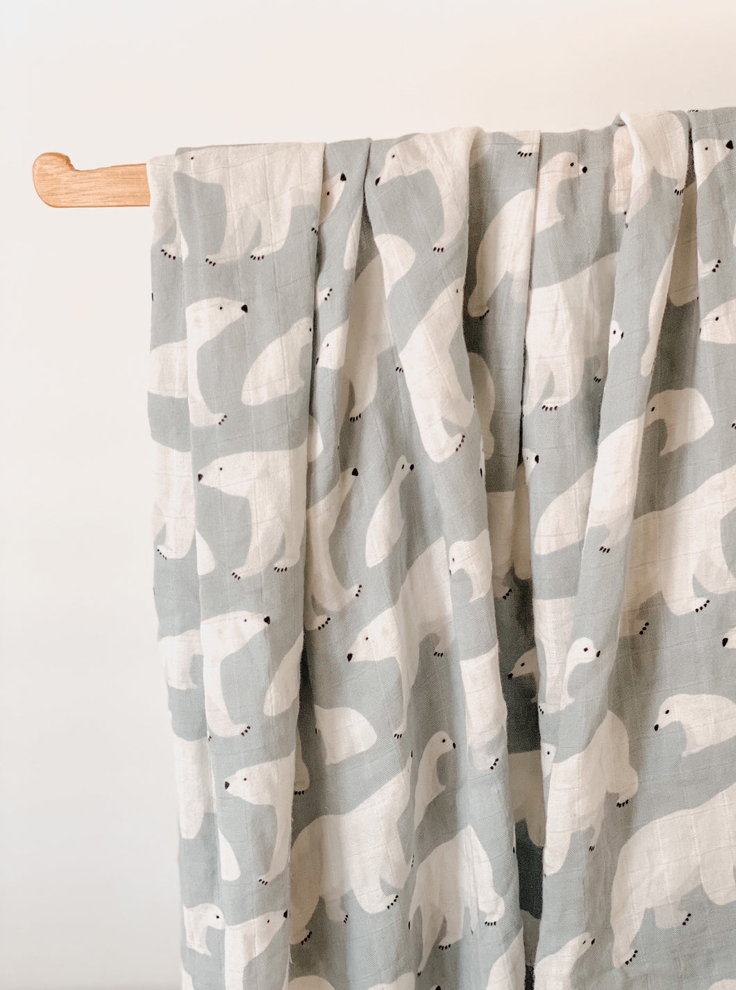 Polar Bear Swaddle Blanket