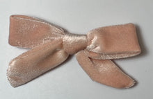 Load image into Gallery viewer, Large Velvet Bow Clip | Blush
