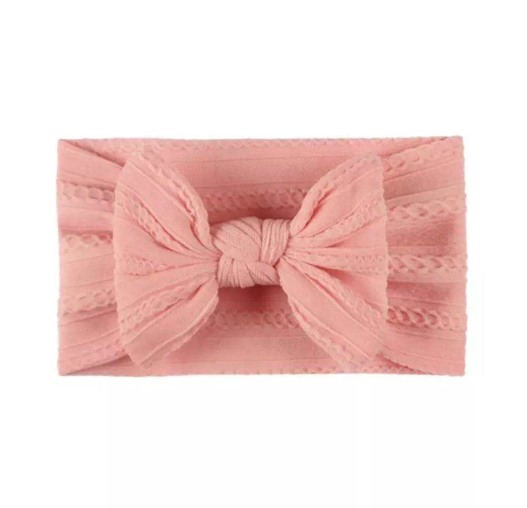 Bow Headband | Light Pink