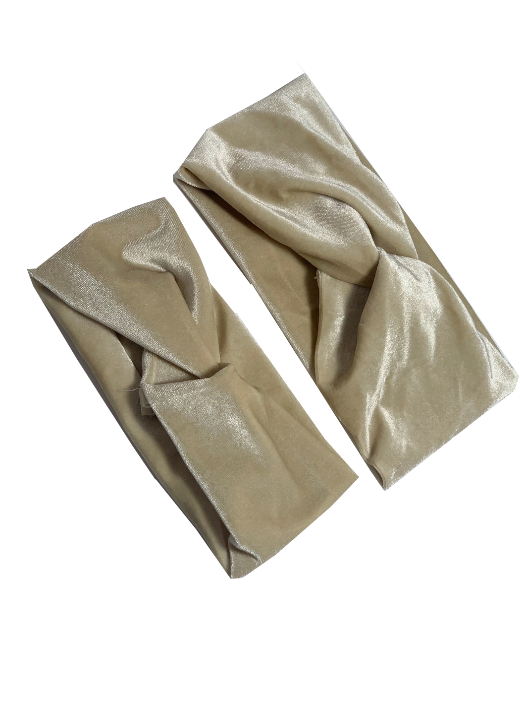 Mama + Mini Velvet Headband Set | Cream